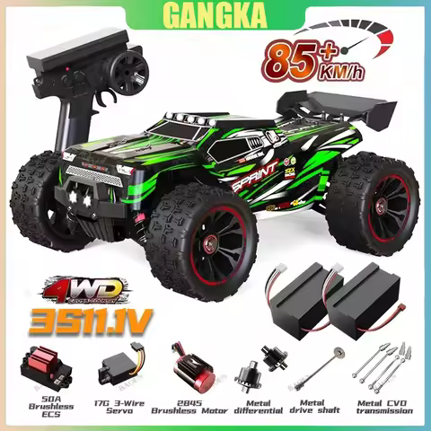 SCY9522PRO 85KM/H High Speed RC Car Brushless 4WD Off-Road Drift Remote Control Car 1:16 Professiona