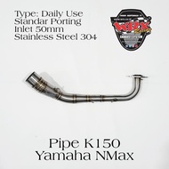 WRX Exhaust Black Yamaha NMax v2SR