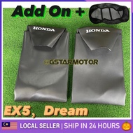 EX5 DREAM SEAT COVER SARUNG SEAT ORIGINAL DOT KASAR + NET JARING SET HONDA EX5 KULIT KAIN RUBBER GETAH SEAT CUSHION