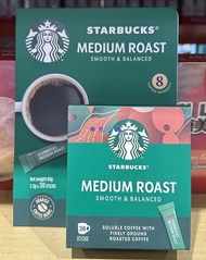 美兒小舖COSTCO好市多代購～STARBUCKS 星巴克 特選系列 中度烘培即溶咖啡(2.3gx30包)