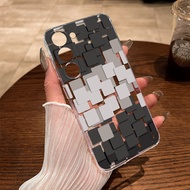 Black And White Cube Case For Vivo Z11 Z11X Y31D Pro V60 Lite Y11D Y05 V70 Fe V50 Y27 Y03T Y29 5G Y1