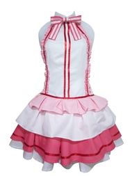 Yuuki Asuna Idol Version Singer Pink Stage Dress Cosplay Costume