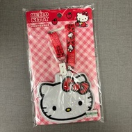 Hello kitty凱蒂貓大頭證件套含掛繩識別證套悠遊卡套