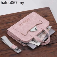 · Laptop Bag Female Portable High-End Feeling Suitable for Huawei MateBook 46.6cm Apple macbookair13.3 Asus Dell 15.6 Lenovo 16 Commuter Tablet Diagonal Bag Briefcase