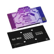 GPU 銅 LED 水冷ヘッド For Palit RTX5090 RTX5090Ti RTX5080 RTX5080Ti RTX5070 RTX5070Ti RTX5060 RTX5060Ti (F