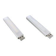 鋁合金 10 LED USB 燈條｜高亮小夜燈・鍵盤燈・尿袋燈（白光/暖光） 10-LED Aluminum USB Light | Portable Night Light / Keyboard L