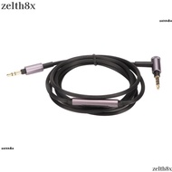 ZELTH Earphone Replacement Cable, 1.5m/4.9ft with Mic and Volume Control Earbuds Upgrade Wire, 3.5mm