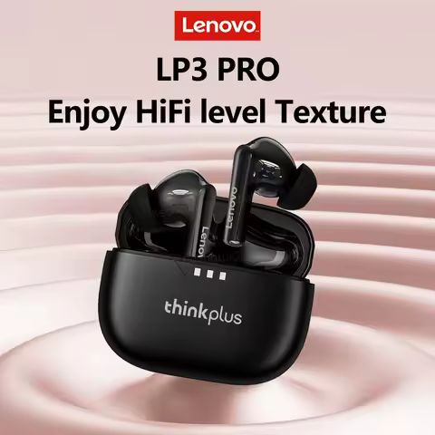 Original Lenovo LP3 pro Earphones Wireless Bluetooth 5.2 Headphones Lp3pro HIFI Sound Noise Reductio