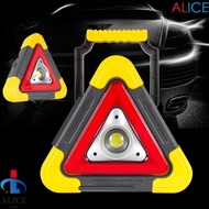 ALICE Breakdown Alarm Lamp, Solar 2-IN-1 Roadside Warning Light, Camping Light 4 Modes High Brightne