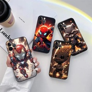 TK-1 Cartoon Baby Marvel Phone Case for iPhone 11  17，15 Pro Max Case Coque 14 Plus 13 Pro 12 Mini 1