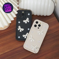 [3D-29] 3D Embossed Ribbon Motif Macaron Softcase for Vi*o Y02 Y02s Y03 Y12 Y11 Y17 Y15 Y15s Y16 Y19