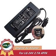 Genuine For LG LCAP38 24V 2.7A 64.8W 4PIN (DIN) AC Adapter Charger Power Supply