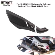 Motorcycle Original Exhaust Muffler Escape Cover Carbon Fiber Protector Heat Shield Cover Guard For Honda X-ADV 750 X AD