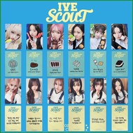 6PCS/Set IVE Yujin LOMO Card THE 3RD FAN CONCERT IVE SCOUT Stars Postcard Collection