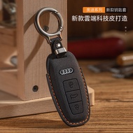 < Hot Sale > Overseas Suitable for Audi a6l Key Cover New Style q5l Car q7a8 a3 a4 Men Women High-En
