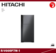 [ Delivered by Seller ] HITACHI 2 Door Big 2 Refrigerator / Freezer / Fridge / Peti Sejuk 565L R-V660P7M-1 BBK