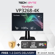 ViewSonic VP3268-4K | 32” Wide UHD Flicker-Free &amp; Blue Light Filter Professional Monitor