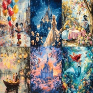Paint by Numbers Alice in Wonderland Painting by Number Painting Wall Decoration for Living Room Hom