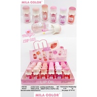 Selling A Box Of 24 Pieces MC5137 Mila Lip Gloss Color Moisturizing Lips Plump Restore