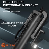 Mixio A3A 1.5M Bluetooth Selfie Stick Selfie Stick/ 150Cm Led Tripodtablet