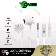 DMES DR2 Plus Wired Earphone Handsfree Stereo Bass In Ear Earphone with One Button Control / Built i
