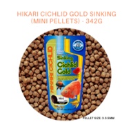 HIKARI SINKING CICHLID GOLD 342g - MEDIUM/MINI PELLET