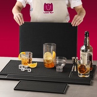 Rubber bar mat 45x30cm - 10x10cm - 15x30cm - many sizes Anti-slip, quick-drying for mixing bar mat r