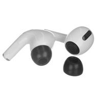 全城熱賣 - 2個賣 耳塞記憶海棉耳帽適用於TWS Airpods Pro ，尺寸： 黑色大號