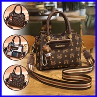 ♈FBG #1994 Korean Luxury Double-purpose Handbag &amp; Sling bag With Keychain and Double-straps minmin