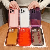 Clear Pluffy Case Realme C2 5 C11 C20 C11 2021 C30 NARZO 50I Prime C31 C33 C35 C55 Glossy Silicone S
