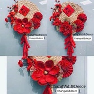 Flower fans, decorative fans CNY 2024, super cool decorative fans