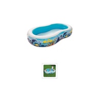 Bestway lagoon pool, Bestway motif, long pool kids, play pool, swimming water ball 54118