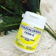 1 BOTTLE FERN D 60CAPSULES 100% AUTHENTIC