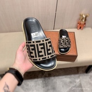 Fendi 2024 New Style Street Wear Men's Sneakers Outdoor Fashionable Flip-flops Comfortable All Party