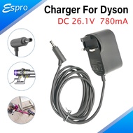 26.1V Charger for Dyson V6 V7 V8 SV06 SV07 SV09 Vacuums Cleaner Battery Charger Lead 3 Pin UK