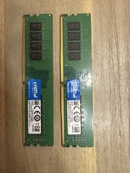 Crucial DDR4 2133 UDIMM 記憶體