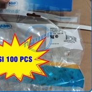 Rj45 cat5e AMP Connector Rj45 Connector LAN RJ45 Connector Rj 45 Connector