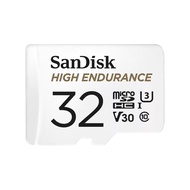 Sandisk 32GB / 64GB / 128GB / 256GB / 512GB High Endurance Video Monitoring MicroSDHC/SDXC Card
