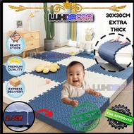 Baby Playmat 30x30x2.5CM EVA EXTRA Thick Foam Play Mat Puzzle Carpet Mat Puzzle Floor Carpet Karpet 