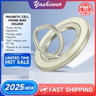 Yashinuo Magnetic Phone Ring Holder for MagSafe Magnetic Cell Phone Grip Stand Finger Ring Kickstand