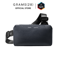 GRAMS(28) - กระเป๋า รุ่น 157 Essential Sling (Pebbled Leather) by vgadz