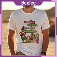 Oversize T-shirt Local Brand BeeTee Dr. Seuss' The Grinch Christmas Thief Grinch 388