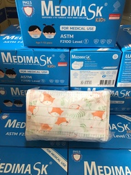 Medimask ASTM Lv1. (ใช้ทางการแพทย์) บรรจุ 50 แผ่น พร้อมส่งครบสี💥