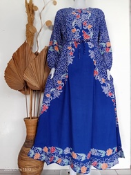 LONGDRESS ENCIM TANAHAN JUMBO | BISA COD | DASTER GAMIS JUMBO TERBARU BAHAN RAYON BUSUI RESLETING DE