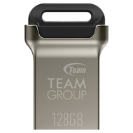 TEAMGROUP 十銓 迷你金彩隨身碟 USB 3.2 鋅合金 C162 黑色  128GB  1個