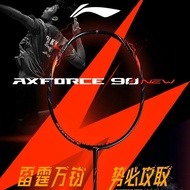LI NING 100% Original Axforce 90New Badminton Racket Full Carbon Power Offensive professional Racque