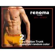 RENOMA Pro-Stretch Two Men Euro Cotton Trunk  (REX4622)