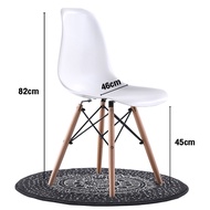 Nordic Chair Dining Chair Study Scandinavian Chair for Office Chair White Chair for Study Table Scan
