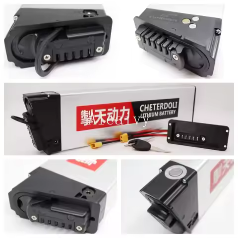 48V Battery 20Ah 12.8Ah Folding Built-in Battery for LO26 20LVXDMX01 FX-01 R5s DCH 006 750W 18650
