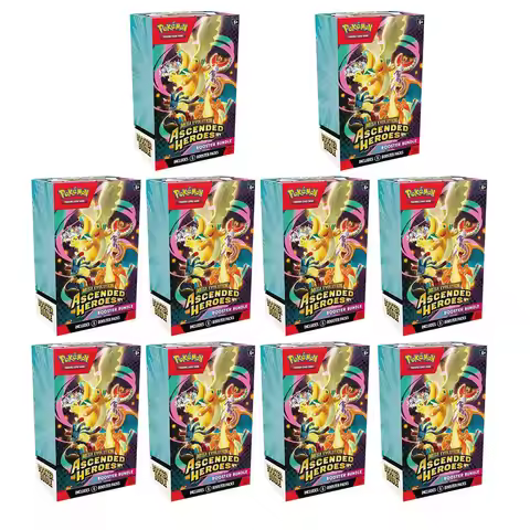 Pokemon PTCG English Mega Ascended Heroes Scarlet Violet 151 Booster Bundle Version ME02.5 Trainer B